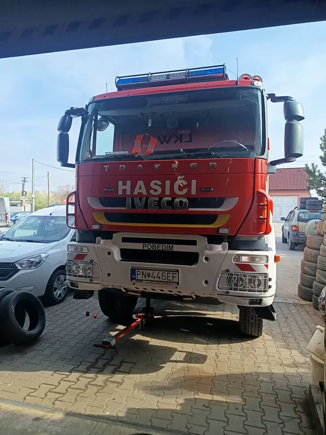 Naše Iveco dostáva nové  "topánočky"...