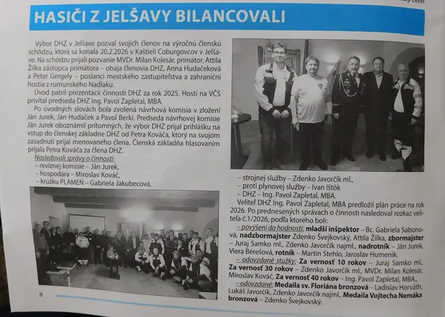 Písali v Požiarniku 4/26
