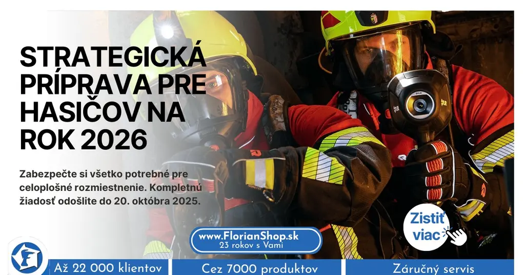 Celoplošné rozmiestnenie síl a prostriedkov hasičských jednotiek na území SR na rok 2026 – žiadosť o zaradenie