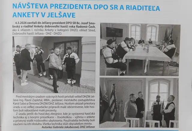 Písali v Požiarniku 4/26